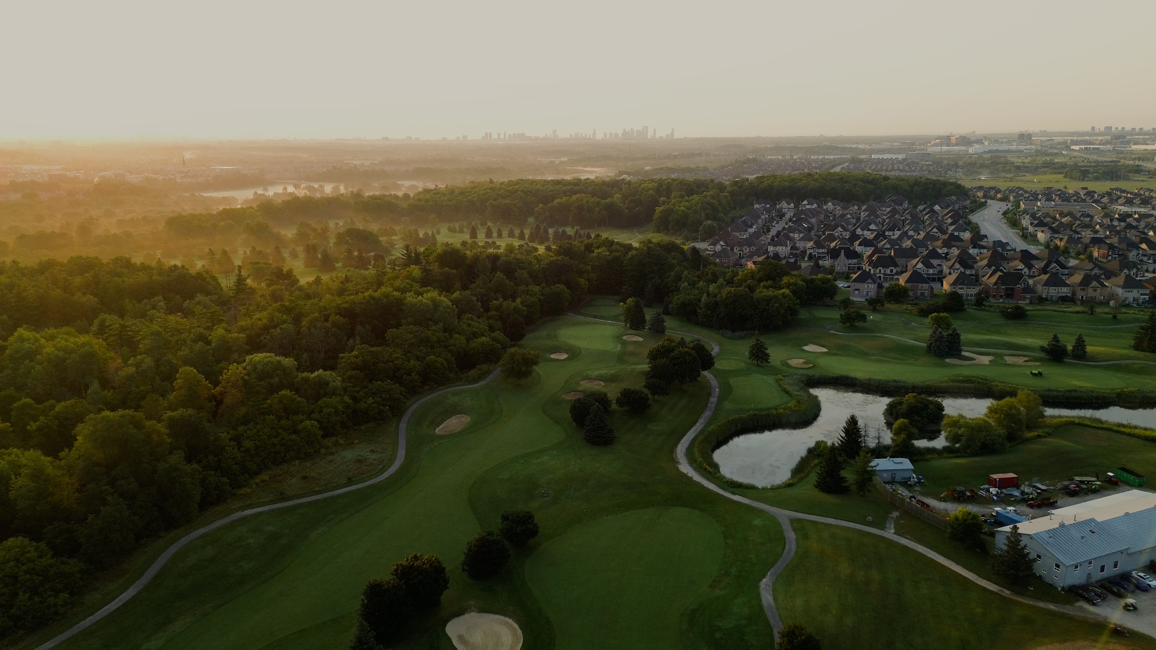 High-resolution aerial marketing photography