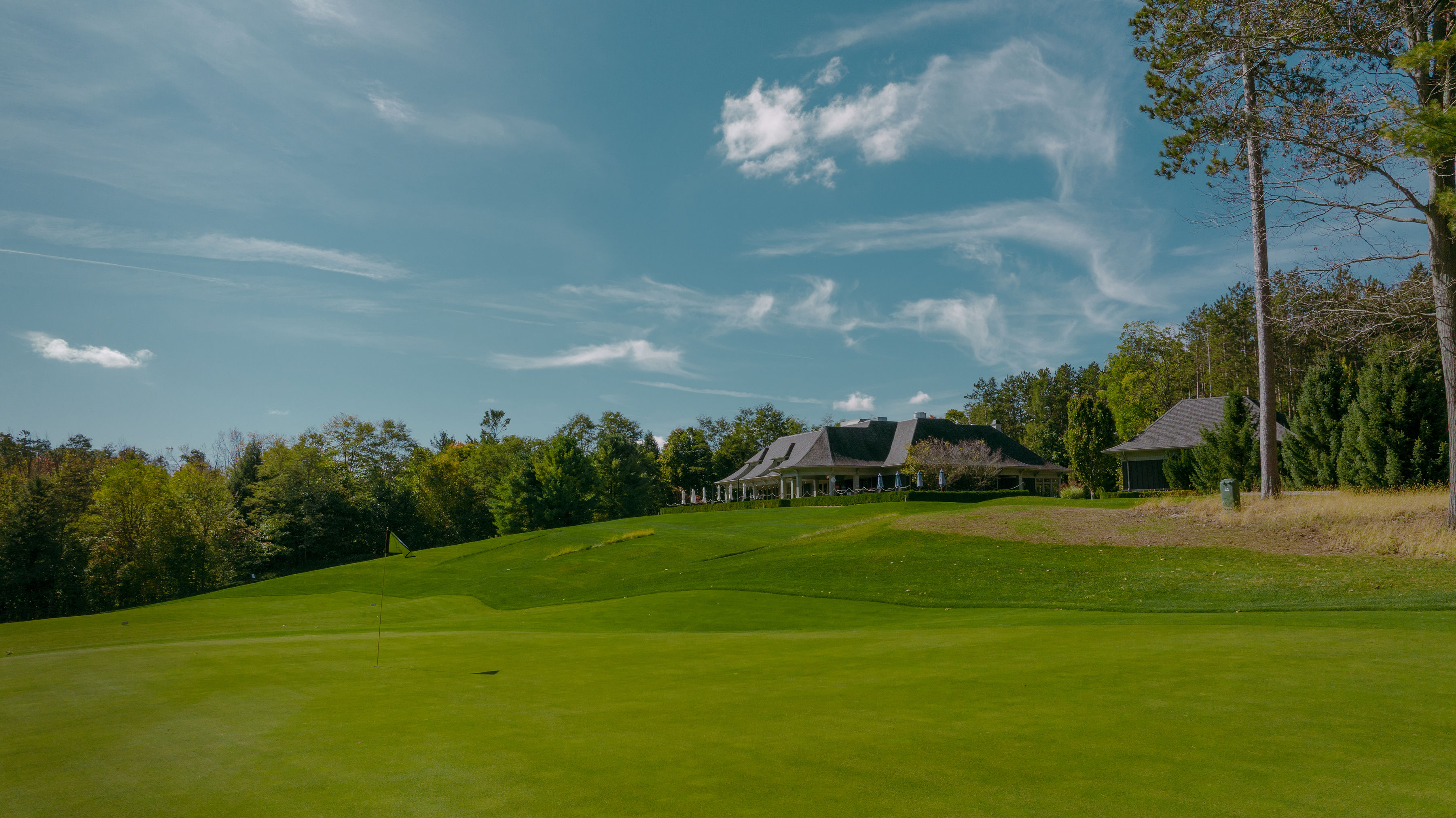 Golf course aesthetic visual