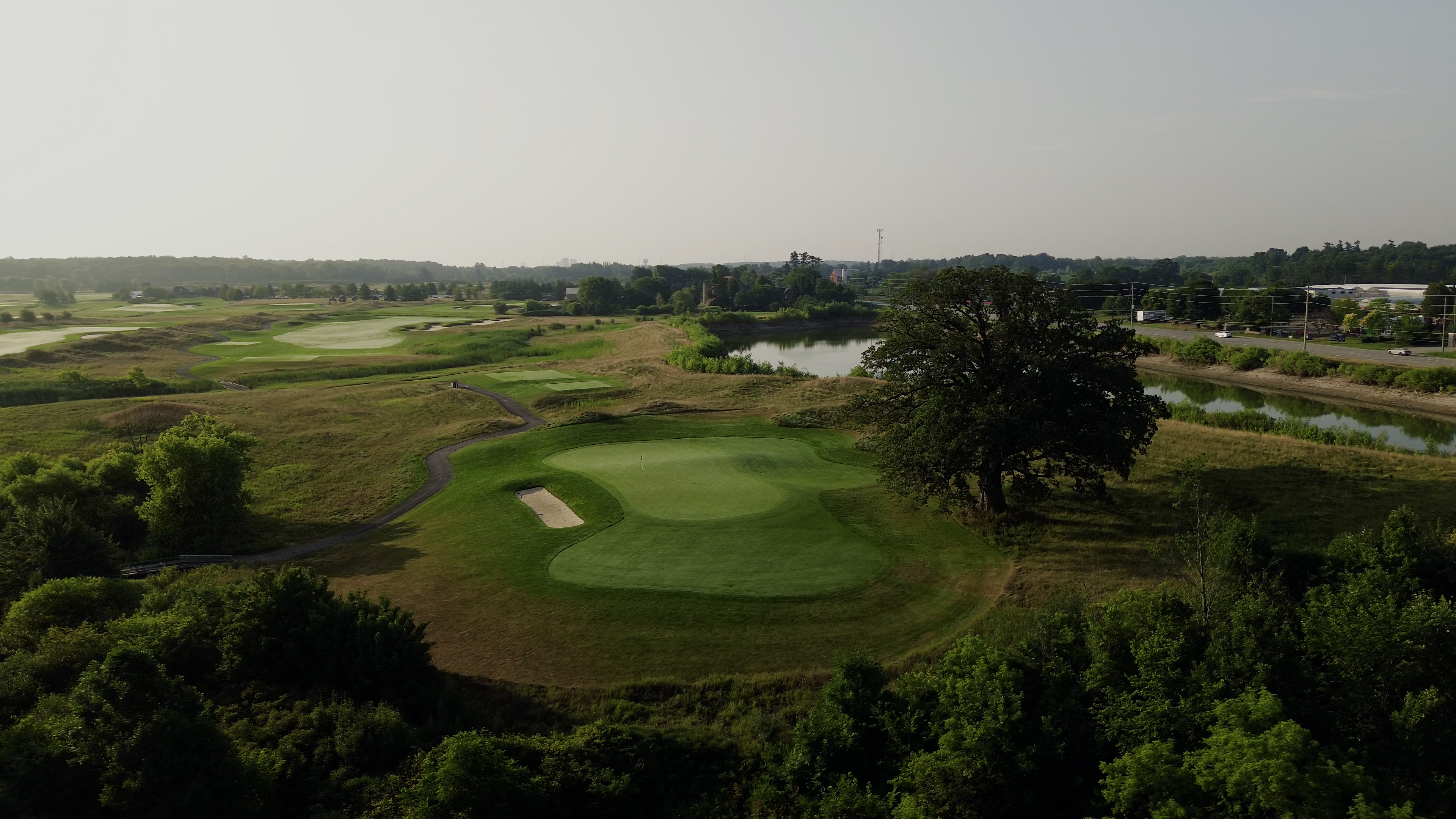Pipers Heath Golf Club aerial view